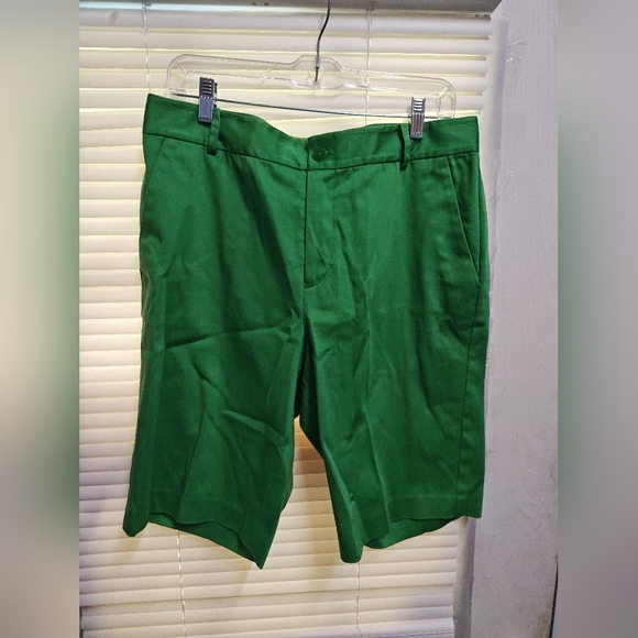 Lauren Ralph Lauren Pants - Lauren Ralph Lauren Green Women's Bermudas
